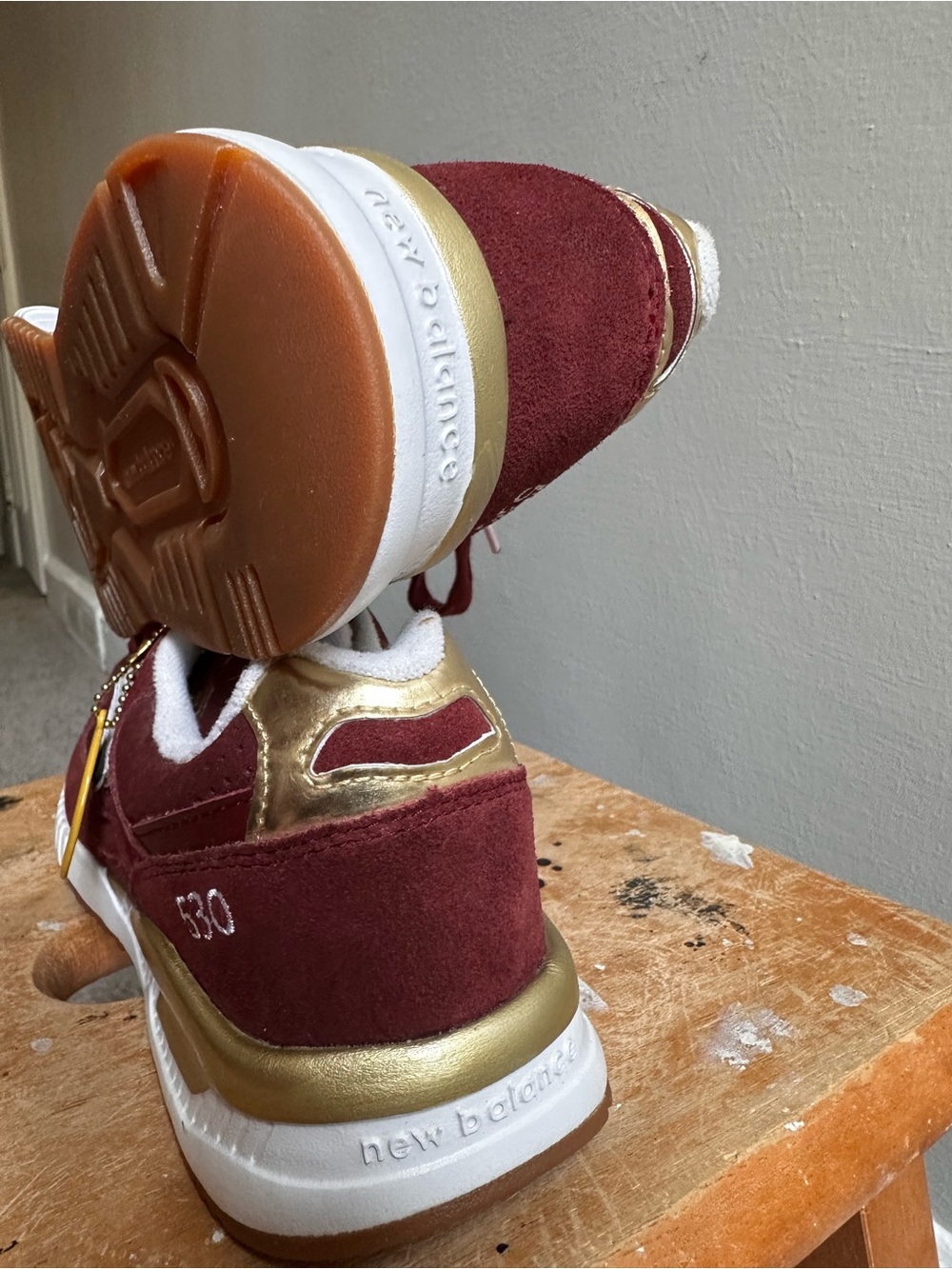 NEW BALANCE ST.JUDE SNEAKERS 6.5  
SUPPORT THE MISSION. MAKE ME A FAIR OFFER 😊 - Picture 5 of 12